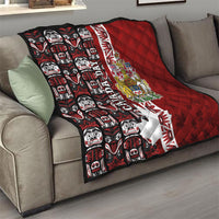 Canada Day Indigenous First Nations Quilt Tribal Haida Totem Art One Nation