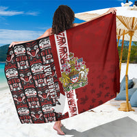 Canada Day Indigenous First Nations Sarong Tribal Haida Totem Art One Nation