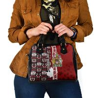 Canada Day Indigenous First Nations Shoulder Handbag Tribal Haida Totem Art One Nation