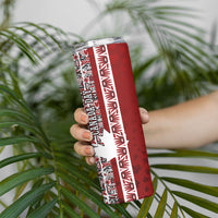 Canada Day Indigenous First Nations Skinny Tumbler Tribal Haida Totem Art One Nation