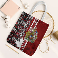 Canada Day Indigenous First Nations Tote Bag Tribal Haida Totem Art One Nation