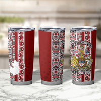 Canada Day Indigenous First Nations Tumbler Cup Tribal Haida Totem Art One Nation