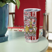 Canada Day Indigenous First Nations Tumbler Cup Tribal Haida Totem Art One Nation