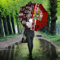Canada Day Indigenous First Nations Umbrella Tribal Haida Totem Art One Nation