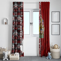 Canada Day Indigenous First Nations Window Curtain Tribal Haida Totem Art One Nation