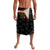 Iraq Golden Eagle Emblem Lavalava with Flag Stripes and National Arabic Script Design - Wonder Print Shop