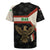 Iraq Golden Eagle Emblem Rugby Jersey with Flag Stripes and National Arabic Script Design - Wonder Print Shop