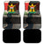 Iraq Flag Texture Car Mats with Golden Eagle Emblem and Cracked Earth Background Design - Wonder Print Shop