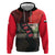 Iraq Flag Texture Hoodie with Golden Eagle Emblem and Cracked Earth Background Design - Wonder Print Shop