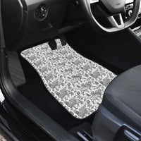 Iraq Ancient Mesopotamian Lamassu Car Mats with Mythical Motif Design - Wonder Print Shop