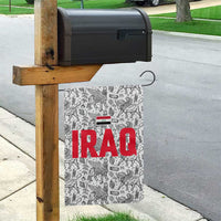 Iraq Ancient Mesopotamian Lamassu Garden Flag with Mythical Motif Design - Wonder Print Shop