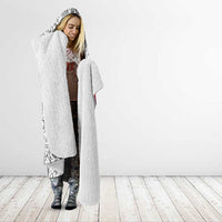 Iraq Ancient Mesopotamian Lamassu Hooded Blanket with Mythical Motif Design - Wonder Print Shop