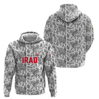 Iraq Ancient Mesopotamian Lamassu Hoodie with Mythical Motif Design - Wonder Print Shop