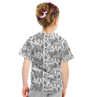 Iraq Ancient Mesopotamian Lamassu Kid T Shirt with Mythical Motif Design - Wonder Print Shop