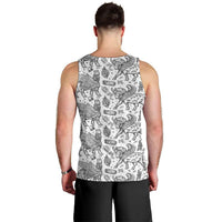 Iraq Ancient Mesopotamian Lamassu Men Tank Top with Mythical Motif Design - Wonder Print Shop
