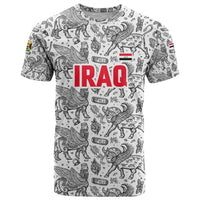 Iraq Ancient Mesopotamian Lamassu T Shirt with Mythical Motif Design - Wonder Print Shop