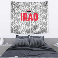 Iraq Ancient Mesopotamian Lamassu Tapestry with Mythical Motif Design - Wonder Print Shop