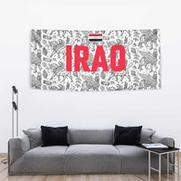 Iraq Ancient Mesopotamian Lamassu Tapestry with Mythical Motif Design - Wonder Print Shop