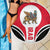 Iraq Beach Blanket with Lamassu Mythical Creature and National Map Design - Wonder Print Shop