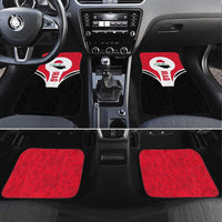 Iraq Car Mats with Lamassu Mythical Creature and National Map Design - Wonder Print Shop