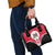 Iraq Shoulder Handbag with Lamassu Mythical Creature and National Map Design - Wonder Print Shop