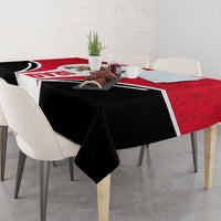 Iraq Tablecloth with Lamassu Mythical Creature and National Map Design - Wonder Print Shop