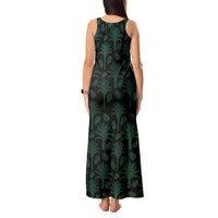 Iraq Tank Maxi Dress with Palm Tree Landscape and Map Silhouette Design - Wonder Print Shop