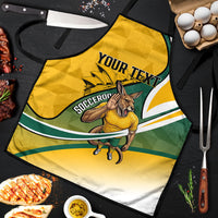 Personalized Australia Soccer Kangaroo Mascot Apron Sydney Opera House - Hear the Champions Roar Football