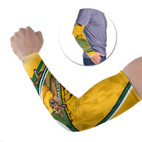 Personalized Australia Soccer Kangaroo Mascot Arm Sleeves Sydney Opera House - Hear the Champions Roar Football