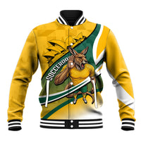 Personalized Australia Soccer Kangaroo Mascot Baseball Jacket Sydney Opera House - Hear the Champions Roar Football