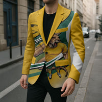 Personalized Australia Soccer Kangaroo Mascot Blazer Sydney Opera House - Hear the Champions Roar Football