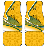 Personalized Australia Soccer Kangaroo Mascot Car Mats Sydney Opera House - Hear the Champions Roar Football