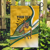 Personalized Australia Soccer Kangaroo Mascot Garden Flag Sydney Opera House - Hear the Champions Roar Football