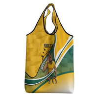 Personalized Australia Soccer Kangaroo Mascot Grocery Bag Sydney Opera House - Hear the Champions Roar Football