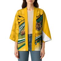 Personalized Australia Soccer Kangaroo Mascot Kimono Sydney Opera House - Hear the Champions Roar Football