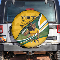 Personalized Australia Soccer Kangaroo Mascot Spare Tire Cover Sydney Opera House - Hear the Champions Roar Football