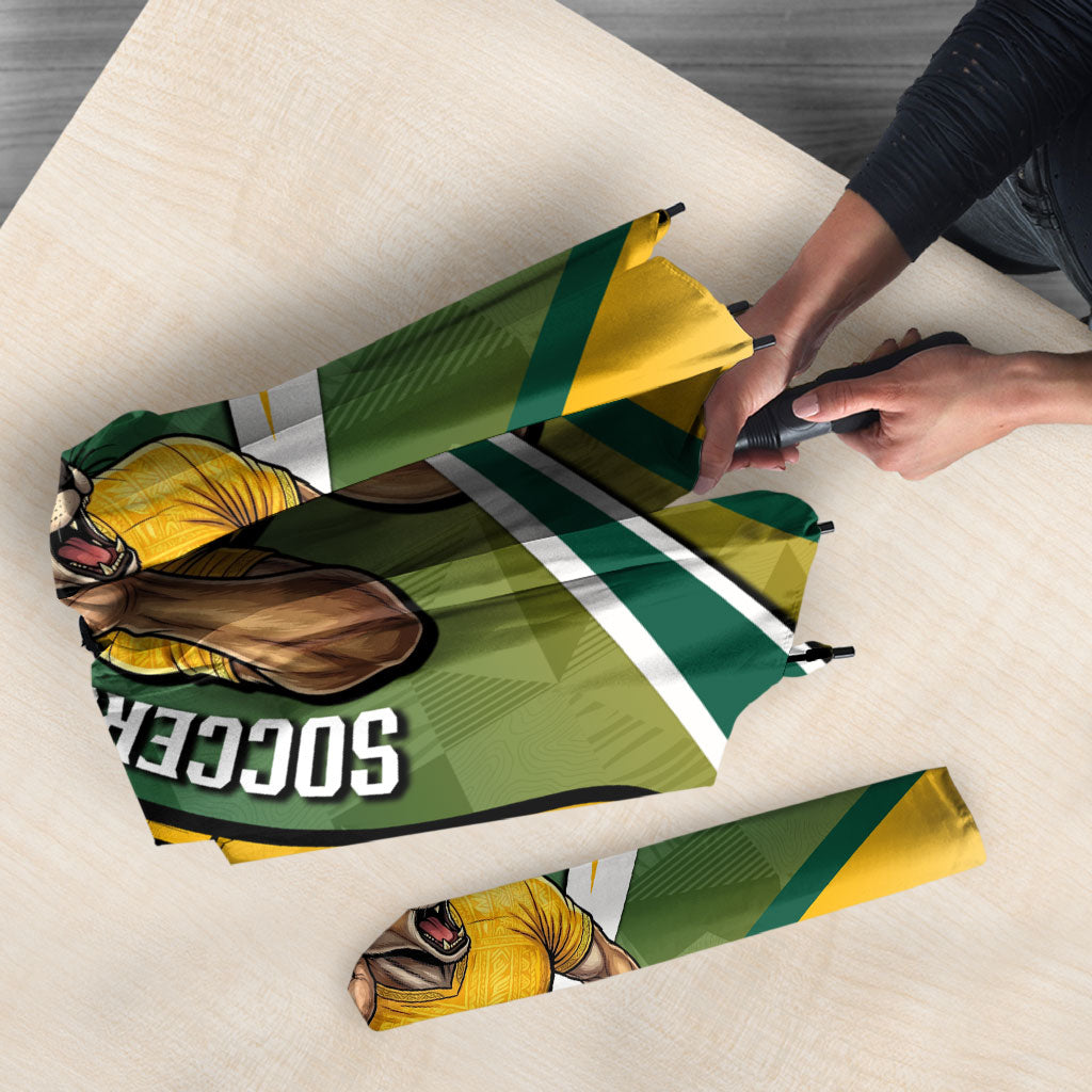 Personalized Australia Soccer Kangaroo Mascot Umbrella Sydney Opera House - Hear the Champions Roar Football