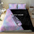 Bowling Strike Graphic Bedding Set Custom Flaming Ball and Pastel Gradient Swirl Pattern Design - Wonder Print Shop