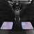 Bowling Strike Graphic Car Mats Custom Flaming Ball and Pastel Gradient Swirl Pattern Design - Wonder Print Shop