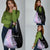 Bowling Strike Graphic Grocery Bag Custom Flaming Ball and Pastel Gradient Swirl Pattern Design - Wonder Print Shop