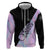 Bowling Strike Graphic Hoodie Custom Flaming Ball and Pastel Gradient Swirl Pattern Design - Wonder Print Shop