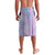 Bowling Strike Graphic Lavalava Custom Flaming Ball and Pastel Gradient Swirl Pattern Design - Wonder Print Shop