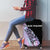 Bowling Strike Graphic Luggage Cover Custom Flaming Ball and Pastel Gradient Swirl Pattern Design - Wonder Print Shop