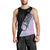 Bowling Strike Graphic Men Tank Top Custom Flaming Ball and Pastel Gradient Swirl Pattern Design - Wonder Print Shop