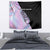 Bowling Strike Graphic Tapestry Custom Flaming Ball and Pastel Gradient Swirl Pattern Design - Wonder Print Shop
