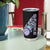 Bowling Strike Graphic Tumbler Cup Custom Flaming Ball and Pastel Gradient Swirl Pattern Design - Wonder Print Shop