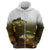 Walleye Fishing Yellow Scales Customize Name Hoodie Dark Gradient Water Background - Wonder Print Shop