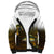 Walleye Fishing Yellow Scales Customize Name Sherpa Hoodie Dark Gradient Water Background - Wonder Print Shop