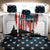 Custom Flag American Fishing Back Car Seat Cover Fish Silhouette in Grunge Patriotic - Wonder Print Shop