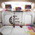 Custom Name Darts Back Car Seat Cover Funny Dartboards Colorful Paint Aim Shoot Swear Repeat - Wonder Print Shop